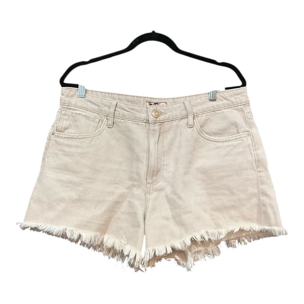 KUT From the Kloth Shorts Women Tan Jane High Rise 12 NWT